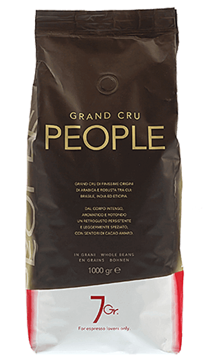 7Gr. Caffe People Grand Cru Bohnen 1kg 7Gr. Caffe People Grand Cru Bohnen 1kg