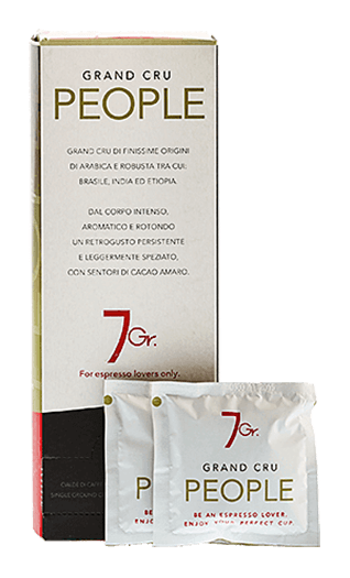 7Gr. Caffe People Grand Cru E.S.E. Pads 24 Stück 7Gr. Caffe People Grand Cru E.S.E. Pads 24 Stück