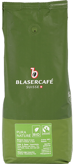 Blaser Cafe Pura Vida Fairtrade 1kg Bohnen