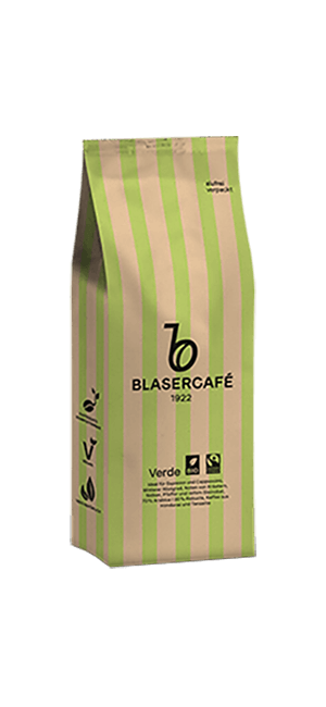 Blaser Cafe Verde Fairtrade 250g Bohnen Blaser Cafe Verde Fairtrade 250g Bohnen