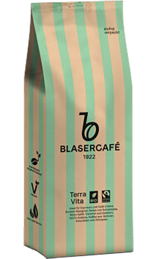 Blasercafé Terra Vita Fairtrade 1kg Bohnen
