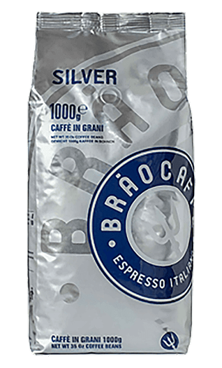Brao Caffe Silver Bohnen 1kg Brao Caffe Silver Bohnen 1kg