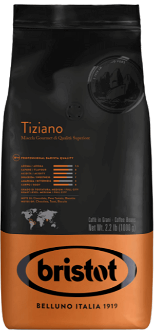 Bristot Tiziano 1kg Bohnen