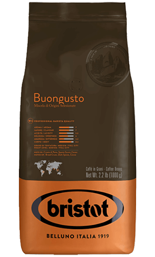 Bristot Caffe Buongusto Crema Oro Bohnen 1kg