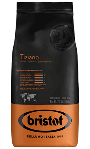 Bristot Caffe Tiziano Bohnen 1kg Bristot Caffe Tiziano Bohnen 1kg