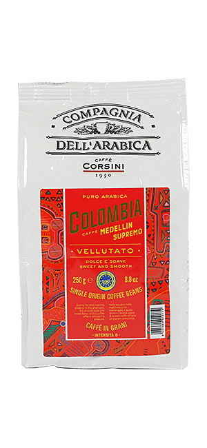 Caffe Corsini Colombia Medellin Bohnen 250g