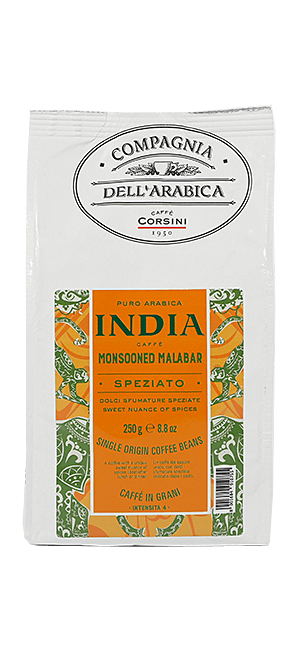 Caffe Corsini India Monsooned Malabar Bohnen 250g