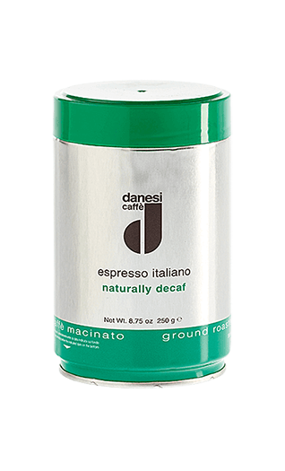 Danesi Decaffeinato gemahlen 250g Dose Danesi Decaffeinato gemahlen 250g Dose
