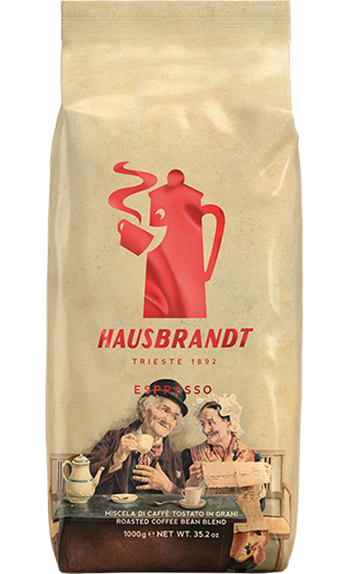 Hausbrandt Kaffee Espresso Nonnetti 1kg Bohnen