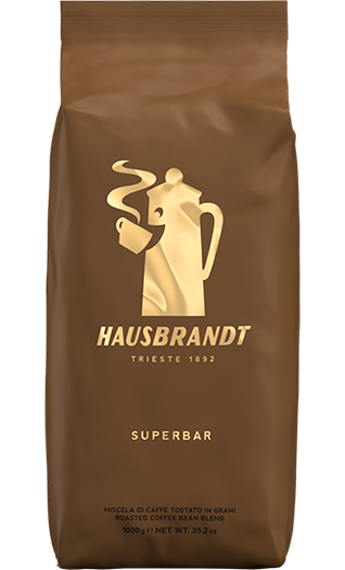 Hausbrandt Kaffee Espresso Superbar 1kg Bohnen