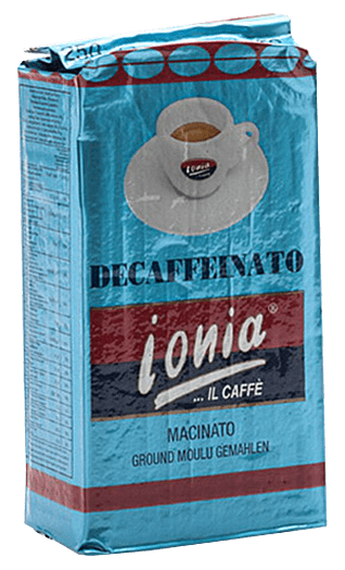 Ionia Caffe Decaffeinato gemahlen 250g Ionia Caffe Decaffeinato gemahlen 250g