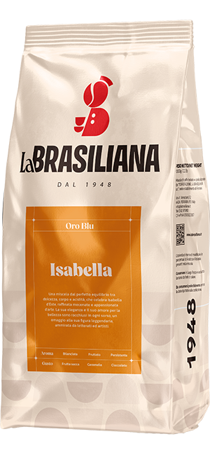 La Brasiliana Isabella (früher Oro Blu) 1kg Bohnen La Brasiliana Isabella (früher Oro Blu) 1kg Bohnen