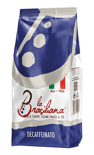 La Brasiliana Kaffee Espresso Decaffeinato 1kg Bohnen