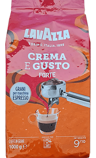 Lavazza Caffe Crema e Gusto Forte 1kg Bohnen