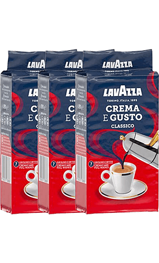 Lavazza Caffe Crema E Gusto 3 x 250g gemahlen