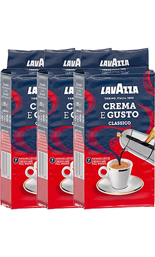 Lavazza Caffe Crema E Gusto gemahlen 3 x 250g Lavazza Caffe Crema E Gusto gemahlen 3 x 250g