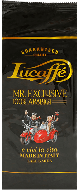 Lucaffe Mr. Exclusive 100% Arabica 1kg Bohnen