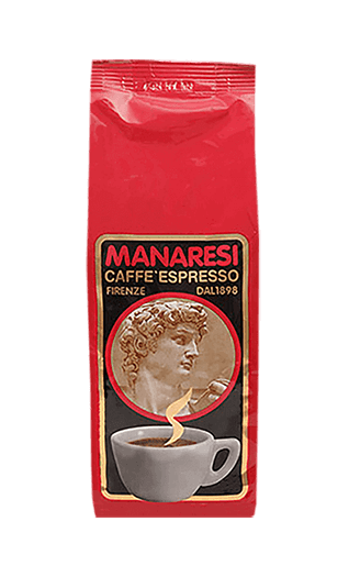 Manaresi Caffe Rosso 250g Bohnen