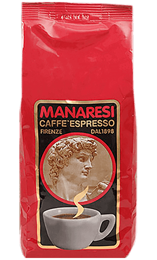 Manaresi Caffe Rosso Bohnen 1kg