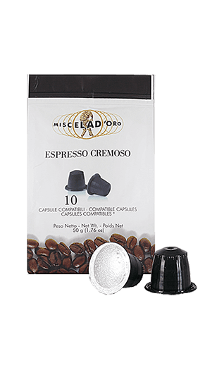 Miscela d'Oro Kaffee Espresso - Cremoso Kapseln 10 Stück Miscela d'Oro Kaffee Espresso - Cremoso Kapseln 10 Stück