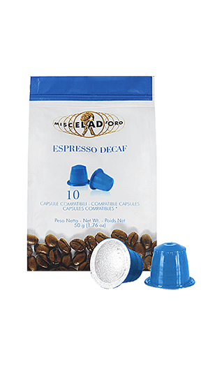 Miscela d'Oro Kaffee Espresso - Decaffeinato Kapseln 10 Stück Miscela d'Oro Kaffee Espresso - Decaffeinato Kapseln 10 Stück