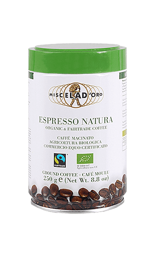 Miscela d'Oro Kaffee Espresso - Natura gemahlen 250g Dose Miscela d'Oro Kaffee Espresso - Natura gemahlen 250g Dose