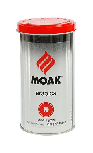 Moak Arabica Bohnen 250g Dose Moak Arabica Bohnen 250g Dose