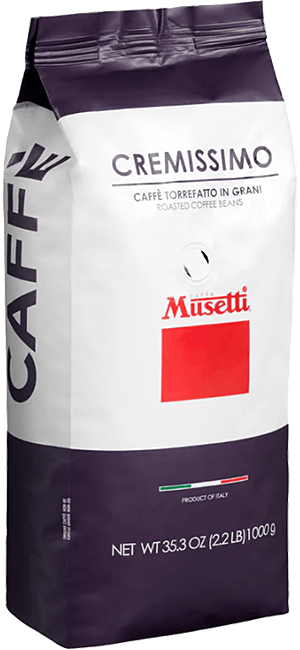 Musetti Cremissimo 1kg Bohnen Musetti Cremissimo 1kg Bohnen