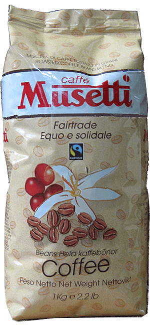 Musetti Fair Trade 1kg Bohnen