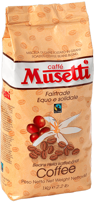 Musetti Fair Trade 1kg Bohnen Musetti Fair Trade 1kg Bohnen