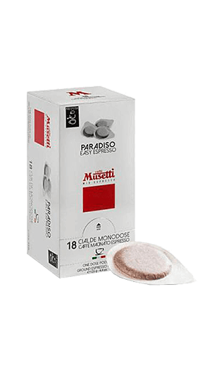 Musetti Caffe Paradiso E.S.E. Pads 18 Stück Musetti Caffe Paradiso E.S.E. Pads 18 Stück