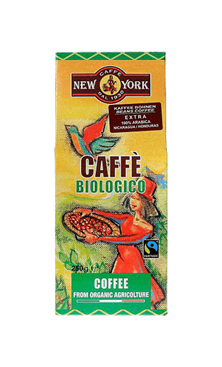 New York Caffe Biologico 100% Arabica Bohnen 250g New York Caffe Biologico 100% Arabica Bohnen 250g