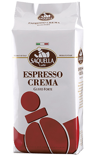 Saquella Caffe Crema Gusto Forte 1kg Bohnen