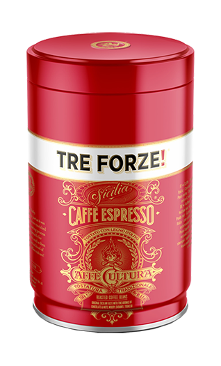 Tre Forze Kaffee Espresso - Bohnen 250g Dose Tre Forze Kaffee Espresso - Bohnen 250g Dose