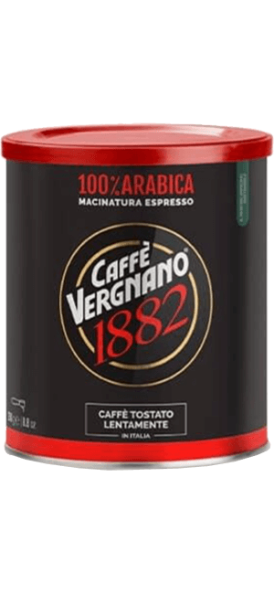 Vergnano Arabica 100% gemahlen 250g Dose