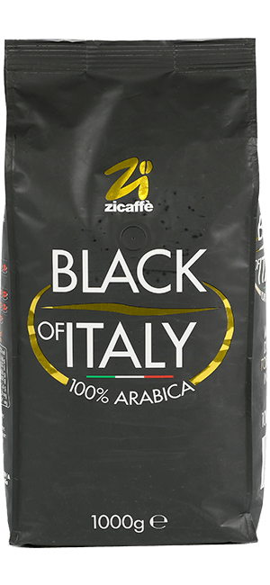 Zicaffe Black of Italy 1kg Bohnen