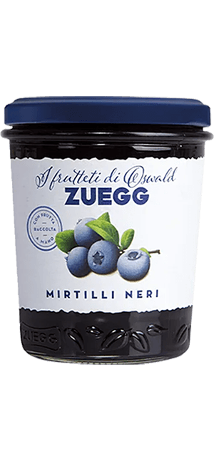 Zuegg Mirtilli Neri - Heidelbeer 320g Zuegg Mirtilli Neri - Heidelbeer 320g