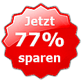 Jetzt 77% sparen Jetzt 77% sparen